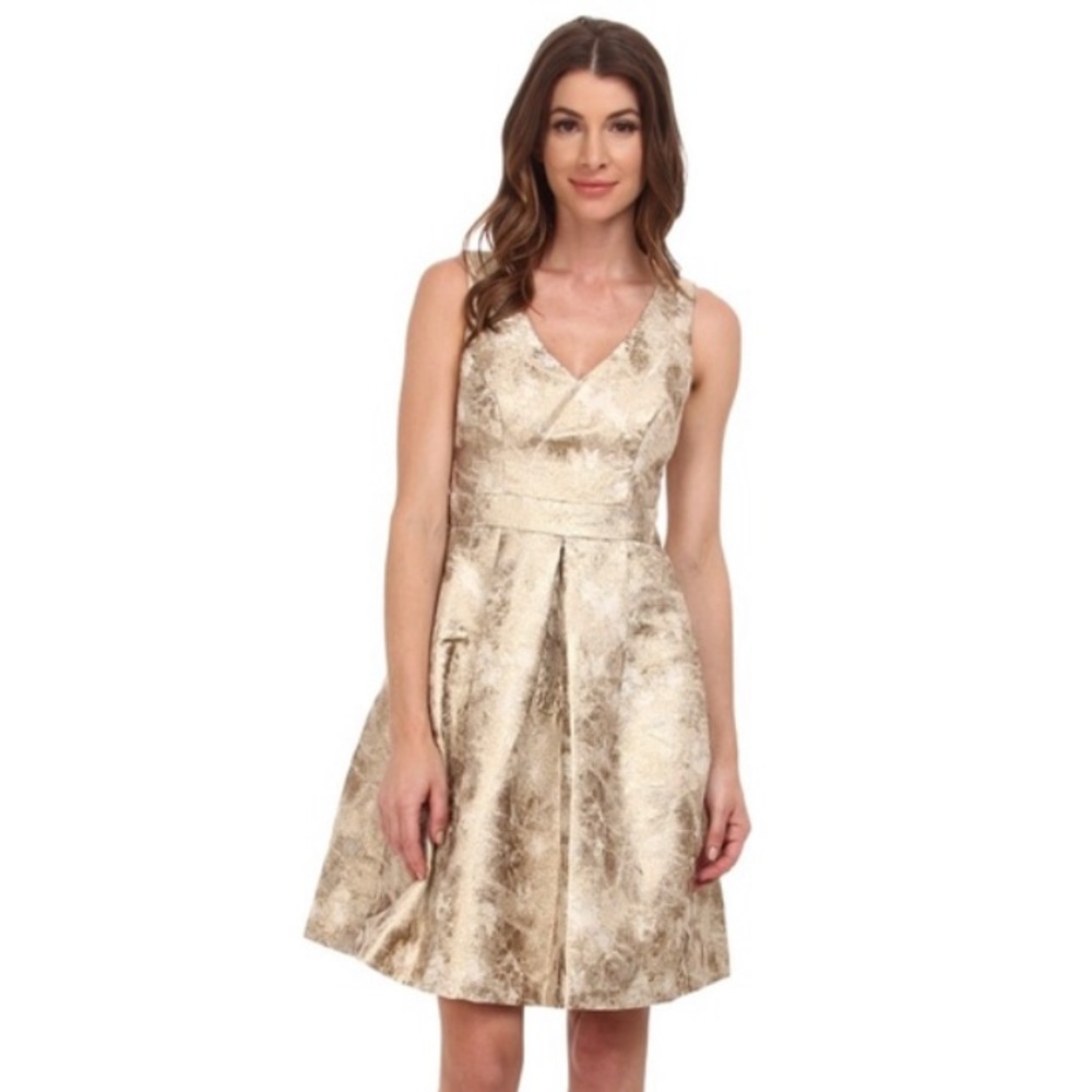 Metallic Gold Dress